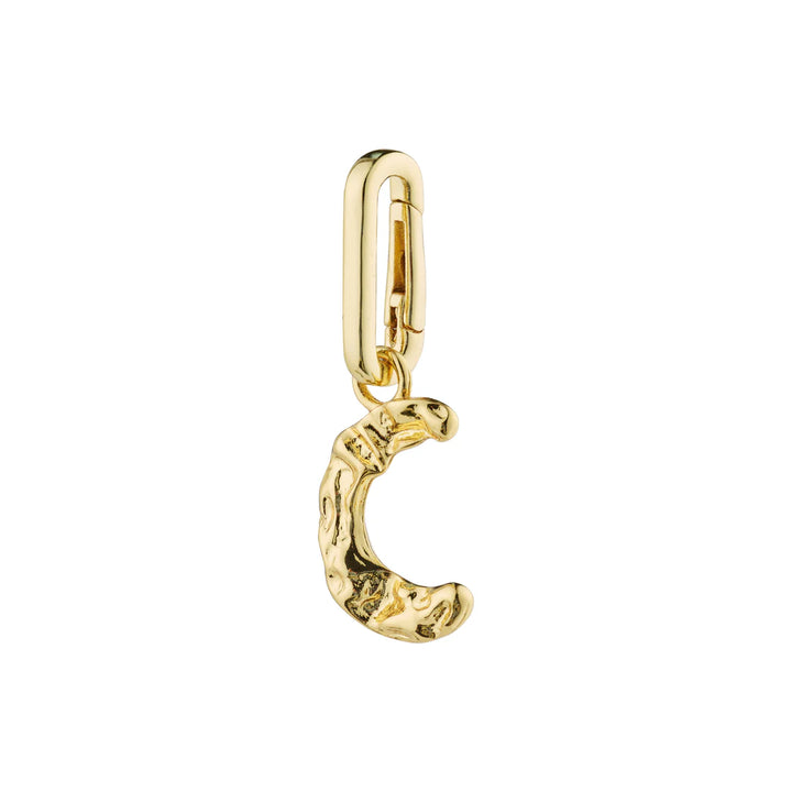 Charm Moon Pendant - Gold