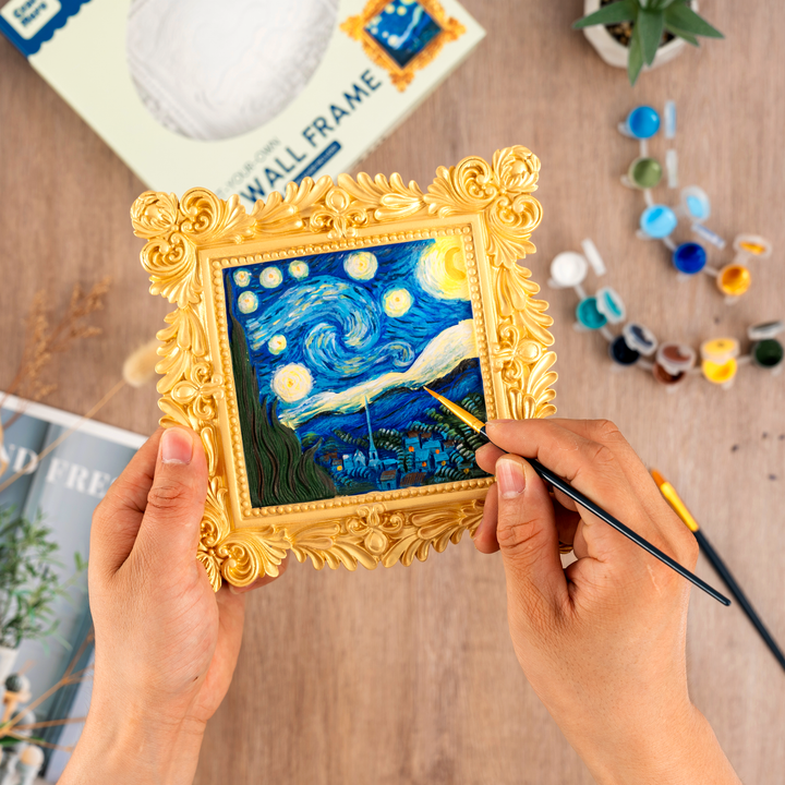 Muddies™ 3D Wall Frame Painting Kit — Starry Night