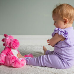 Marshmallow Cotton Candy Dino 13" Plush