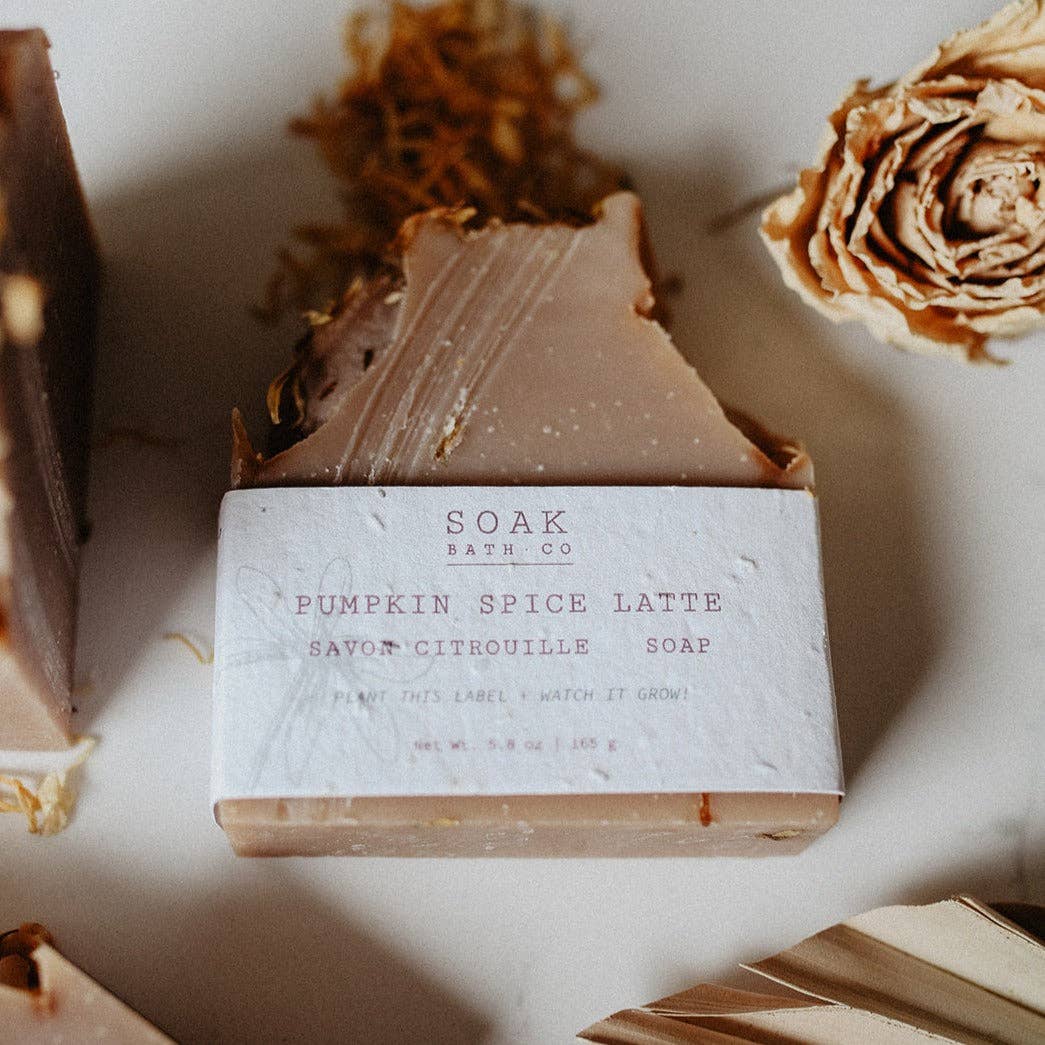 Pumpkin Spice Latte Soap Bar