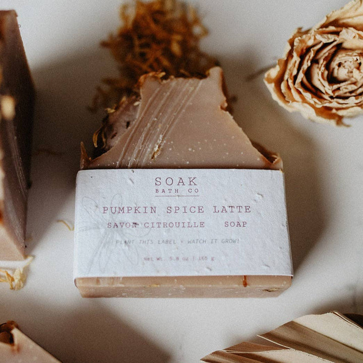 Pumpkin Spice Latte Soap Bar