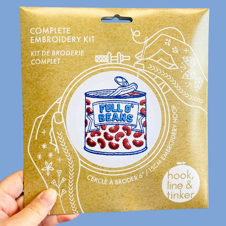 Beans Complete Embroidery Kit
