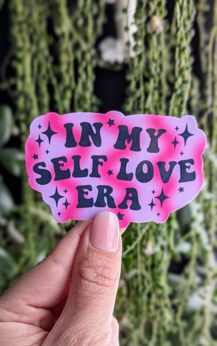 In My Self Love Era Vinyl Sticker