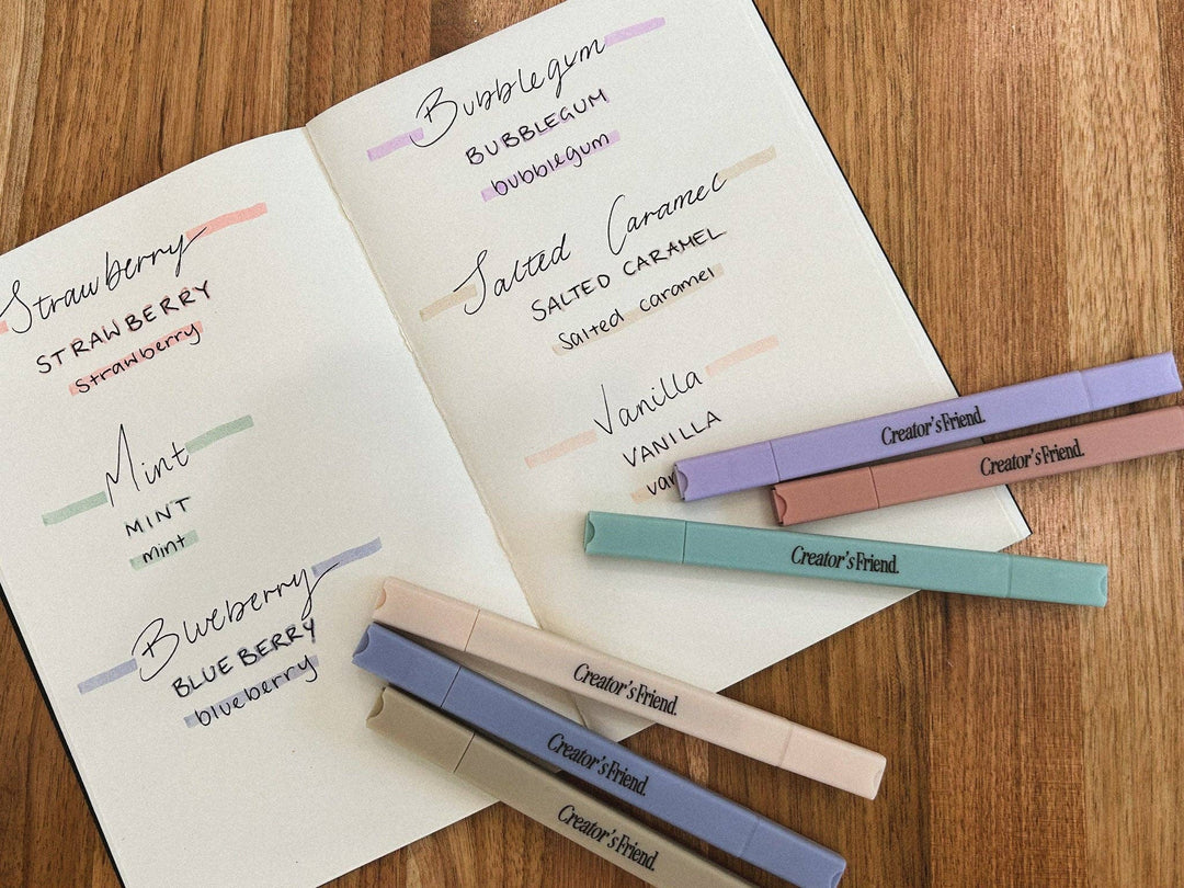Zero-Bleed Highlighters Pack-6