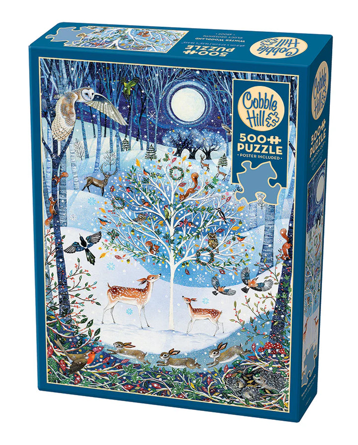 Cobble Hill Holiday Puzzle - Winter Woodland