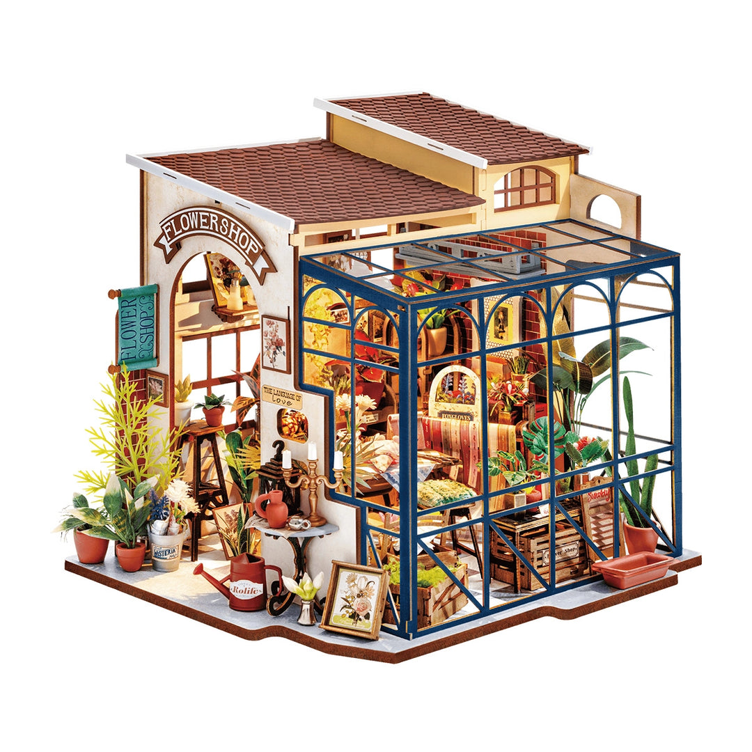 DIY Miniature House- Emily's Flower Shop