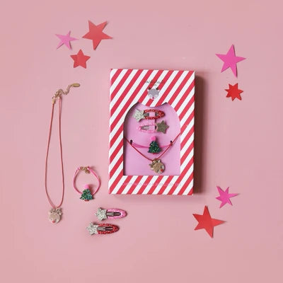 Christmas Hair & Jewelry Set