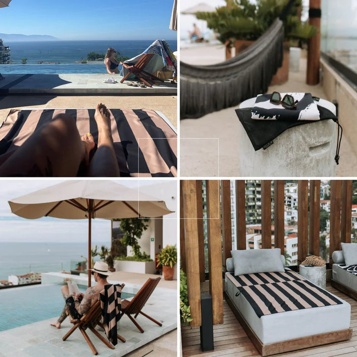 Evora Signature Oversized Towel- Axel
