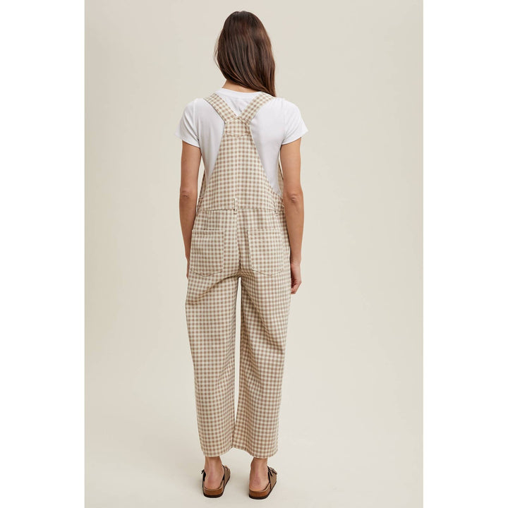 Gingham Denim Overall