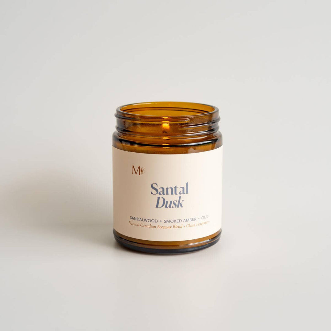 Santal Dusk | Canadian Beeswax Candle