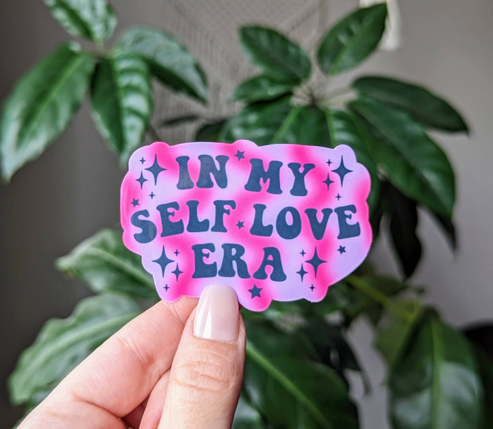 In My Self Love Era Vinyl Sticker