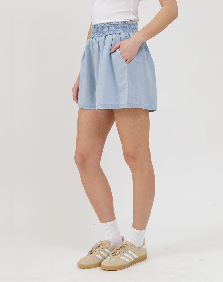 Chambray Short - Oxford Blue