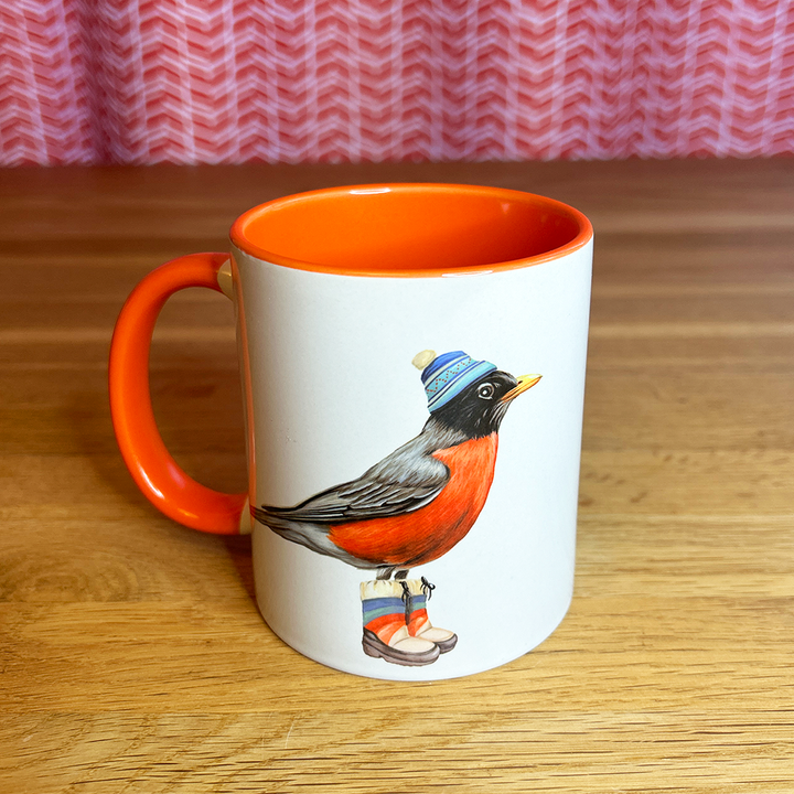 American Robin Mug: 11oz - 325ml