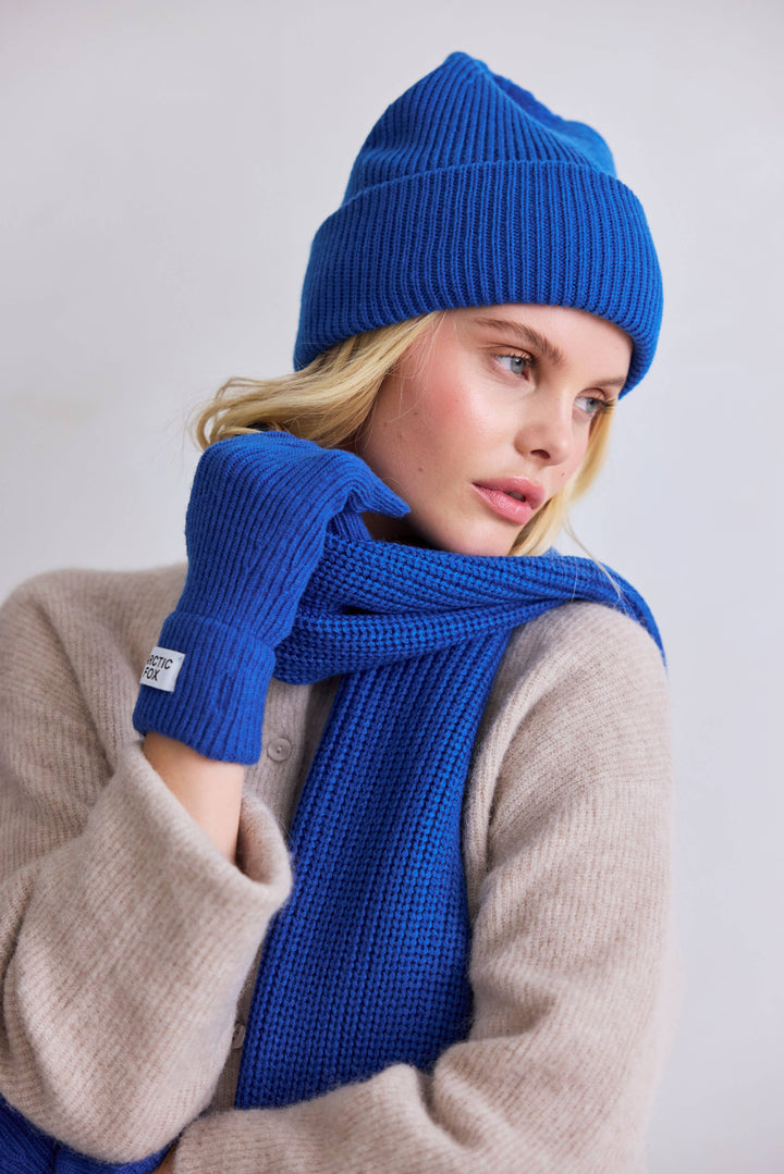Recycled Bottle Scarf - Ocean Blue