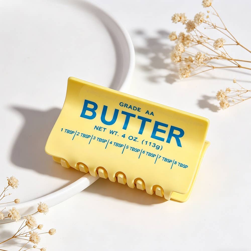 Butter Claw Clip : Yellow