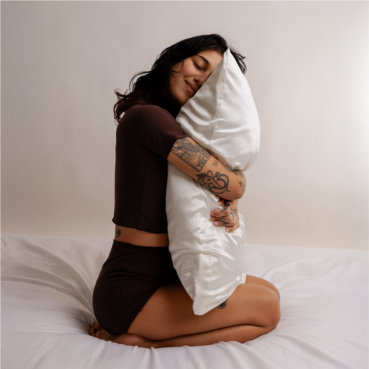 Mineralized Silk™ Pillowcase: Pearl