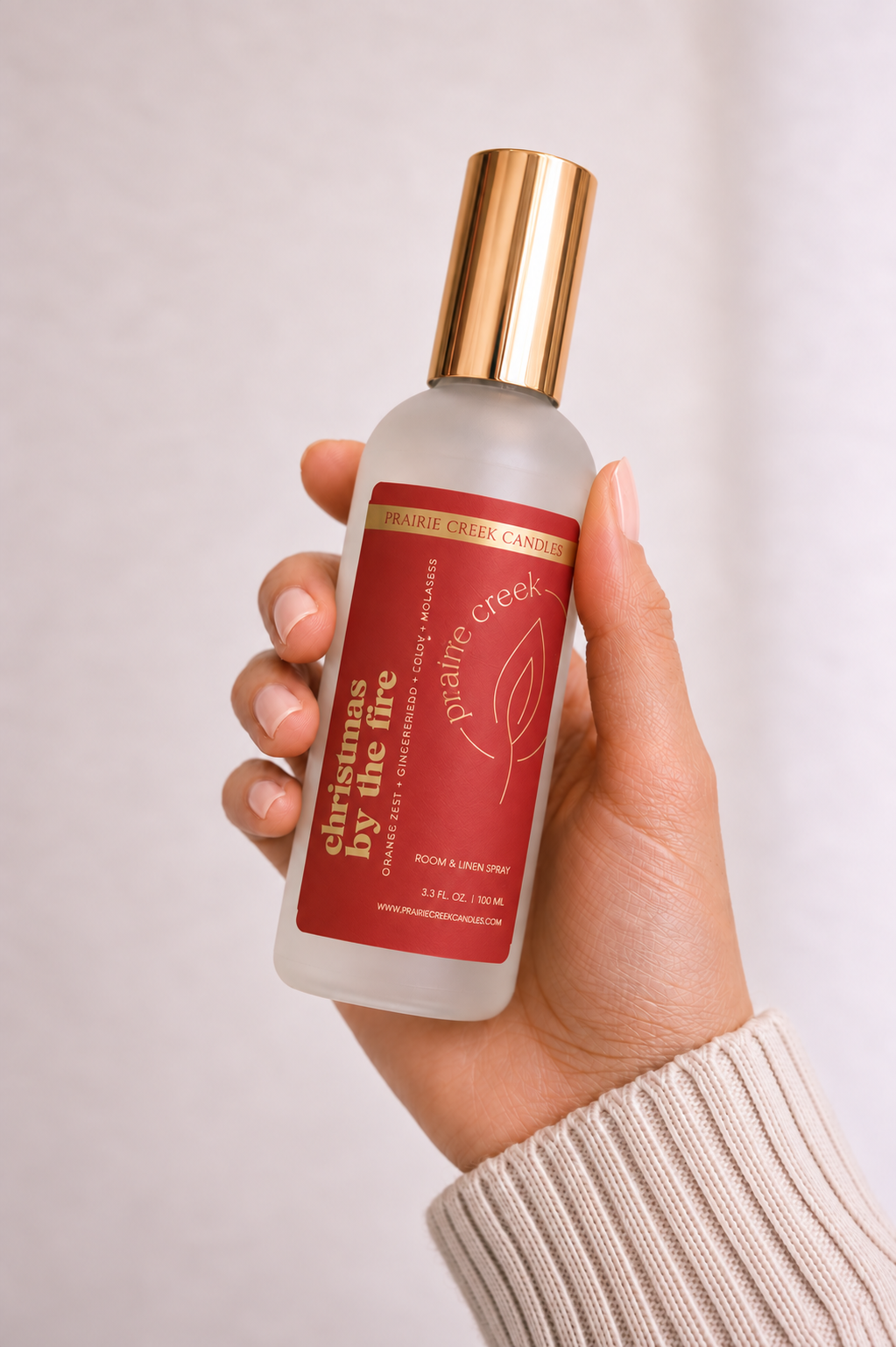 CHRISTMAS BY THE FIRE | NON TOXIC ROOM & LINEN SPRAY | HOLIDAY COLLECTION