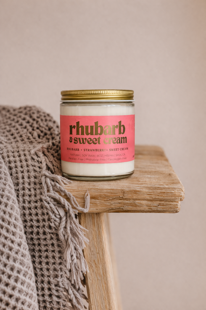 RHUBARB & SWEET CREAM | SUMMER