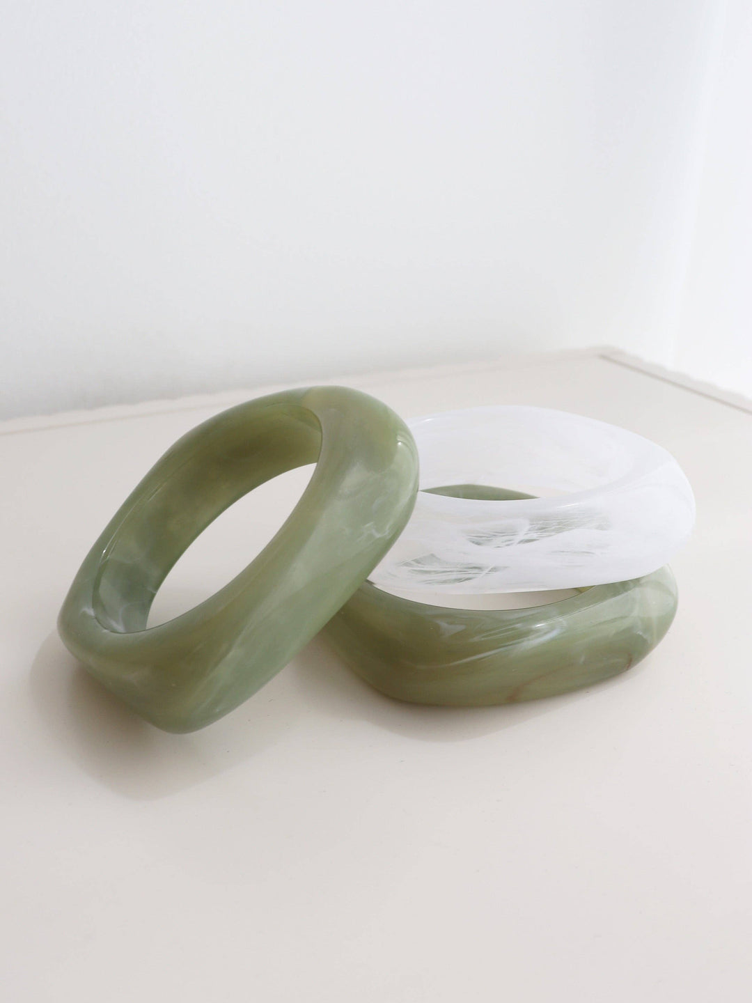 Cuff Bangle in Sage