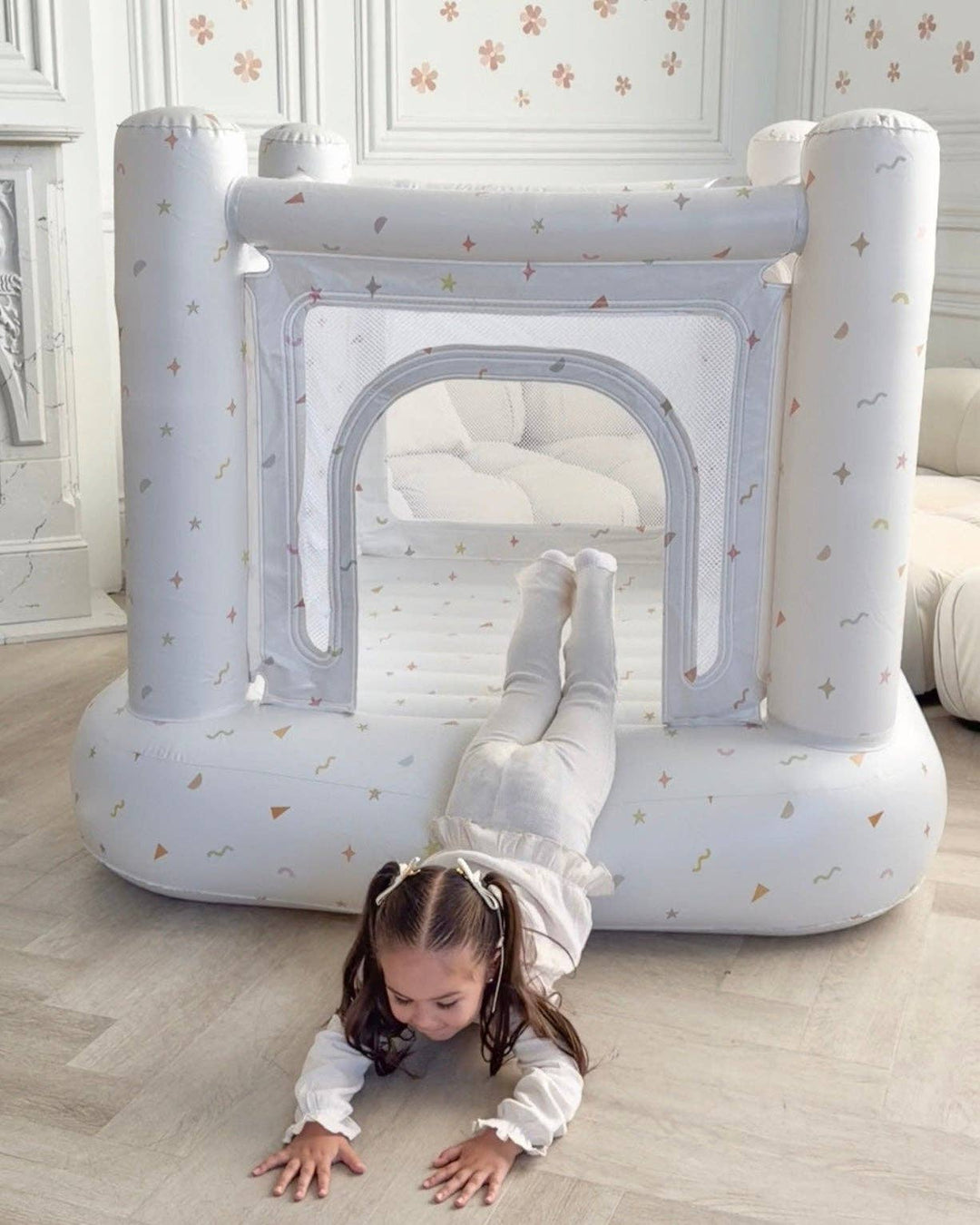 Magic Bounce House – Mini Cordless Indoor Bouncer (Confetti)