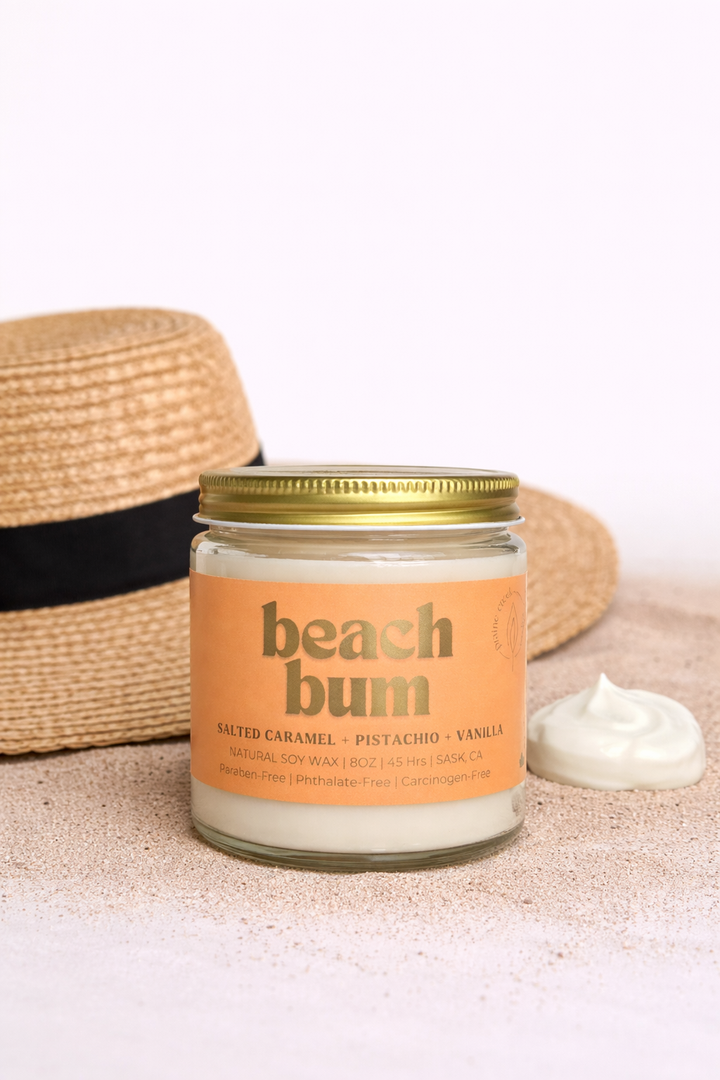 BEACH BUM | NON TOXIC SOY WAX CANDLE