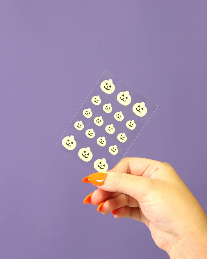 Glow in the Dark Pumpkin Pimple Patches