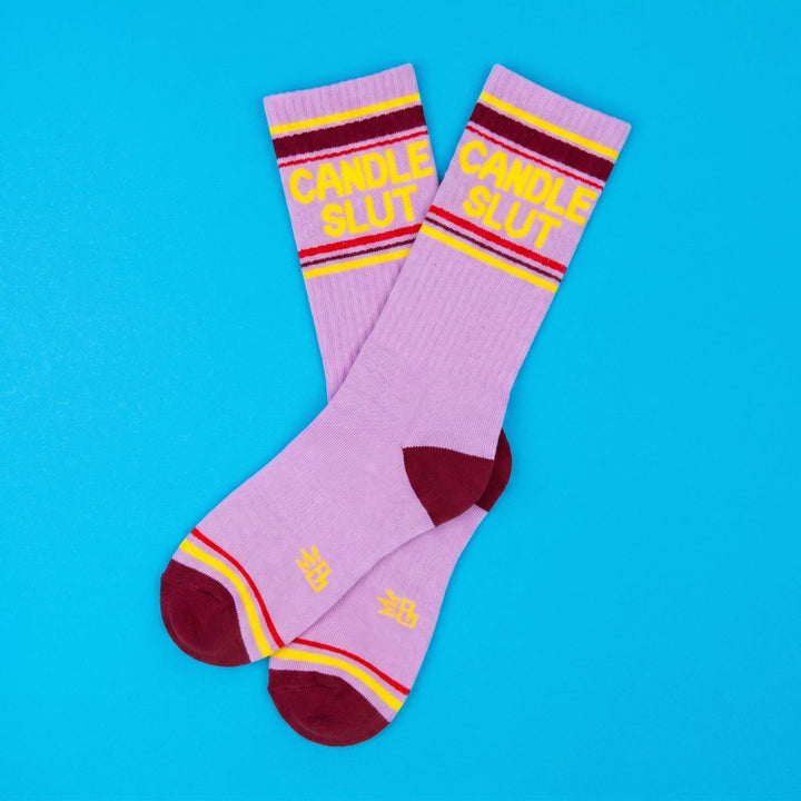 Candle Slut Gym Crew Socks