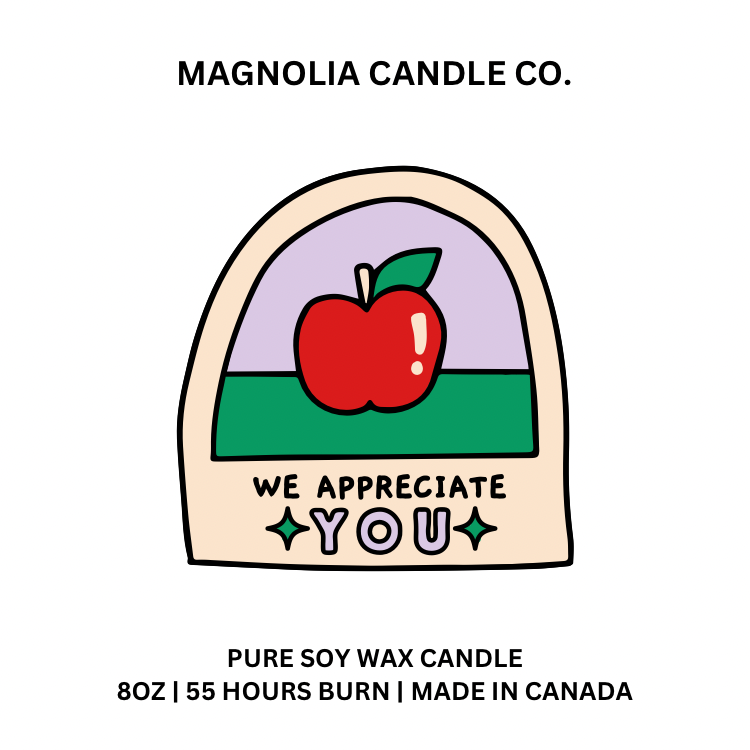 We Appreciate You | Teacher Candle