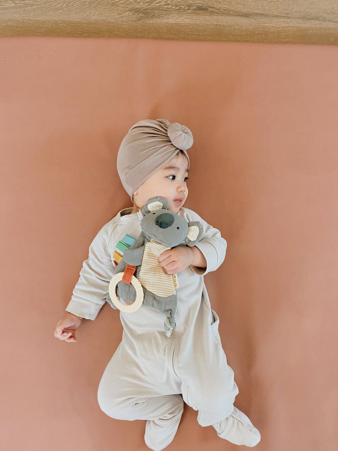 Bitzy Crinkle™ Sensory Toy With Teether: Fox