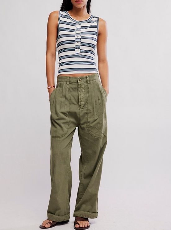Clover Dropped Trouser- Adventurer