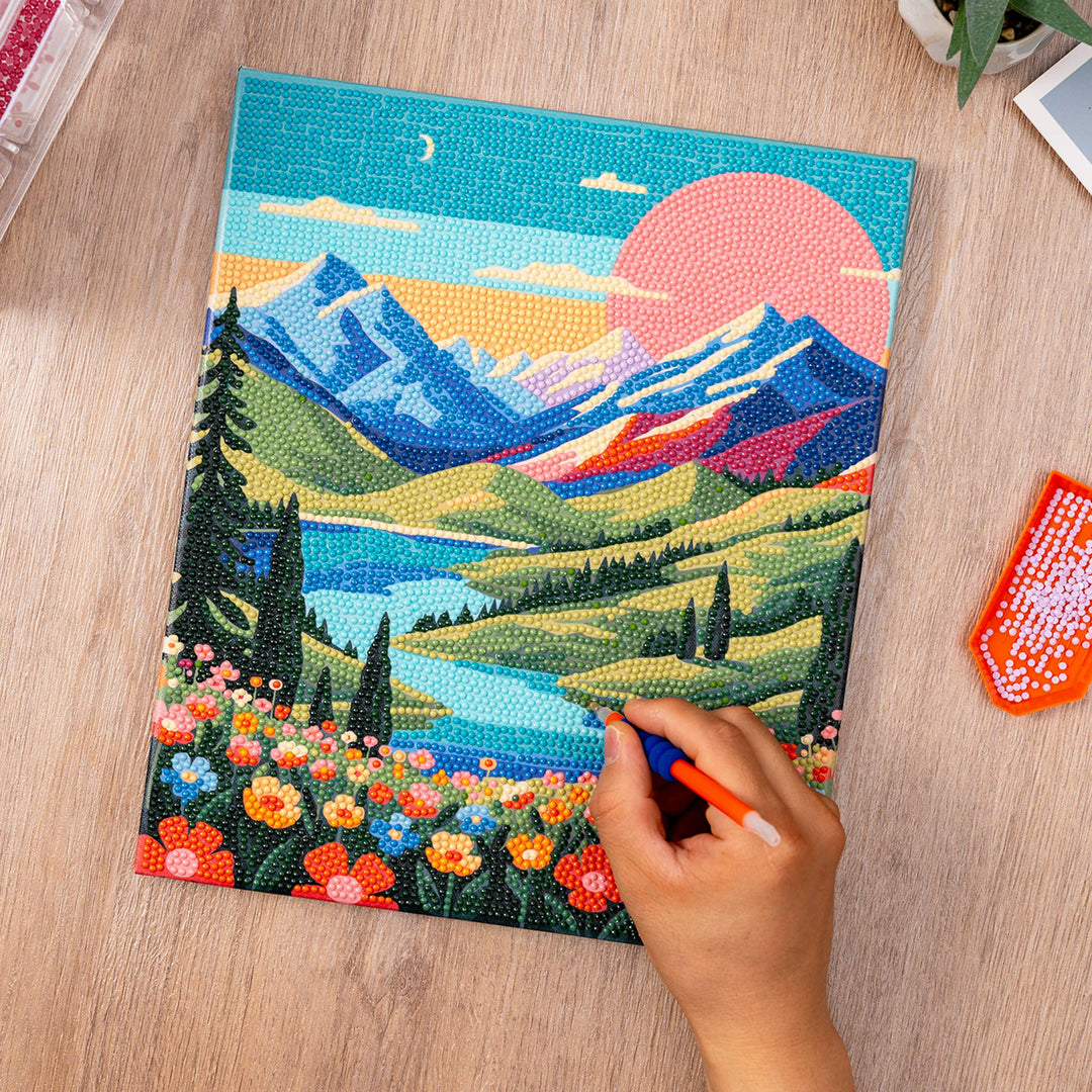 PixelPop™ Diamond Art — Reset Edition - Wildflower Ridge