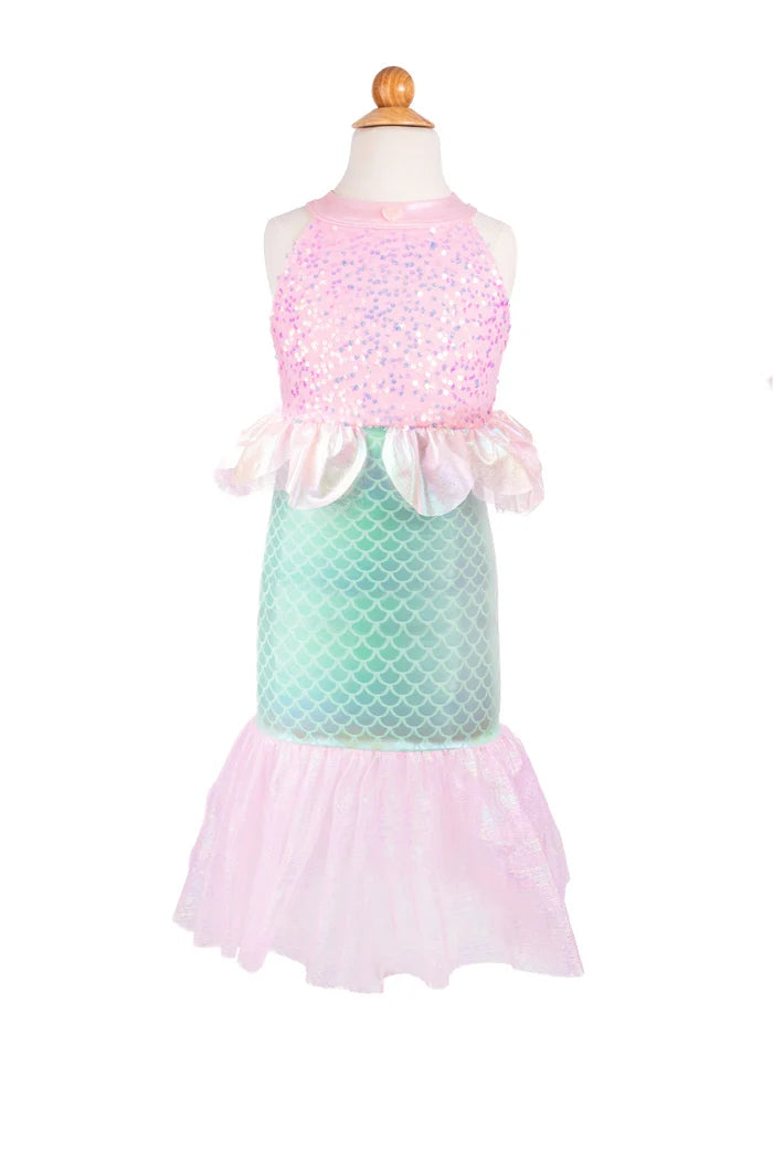 Misty Mermaid Dress- Pink