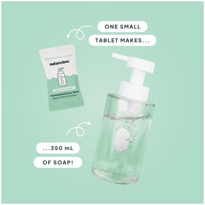 Eucalyptus Mint Concentrated Foaming Hand Soap Tablet Single