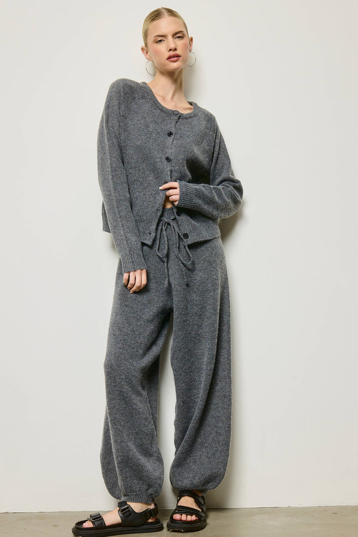 Knit Cardigan: Shadow