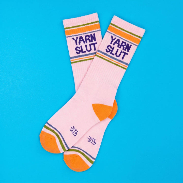 Yarn Slut Gym Crew Socks