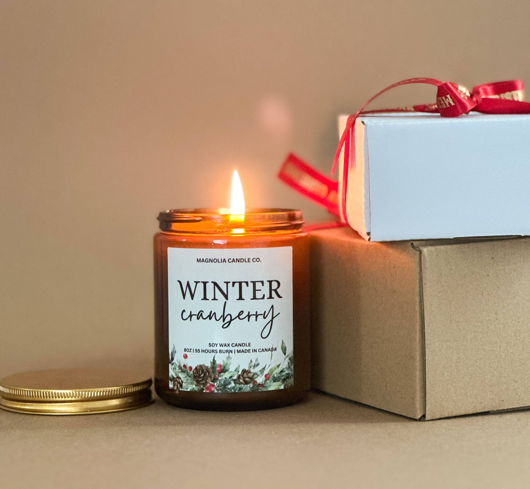Winter Cranberry Candle