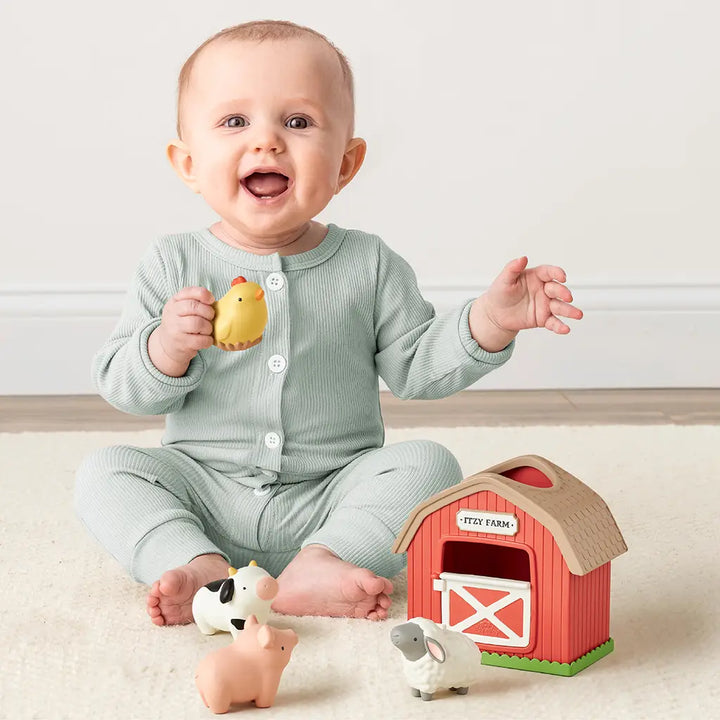 Itzy Play Barn Spill & Fill Activity Toy