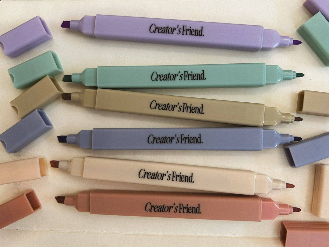 Zero-Bleed Highlighters Pack-6