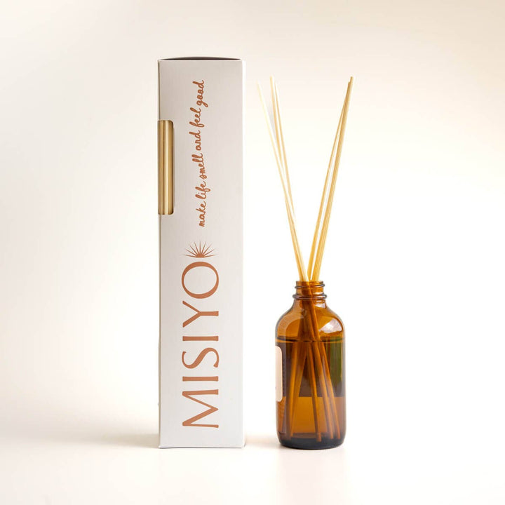 Coconut Milk Daydream | Clean Reed Diffuser: Diffuser Set (with box + reeds)