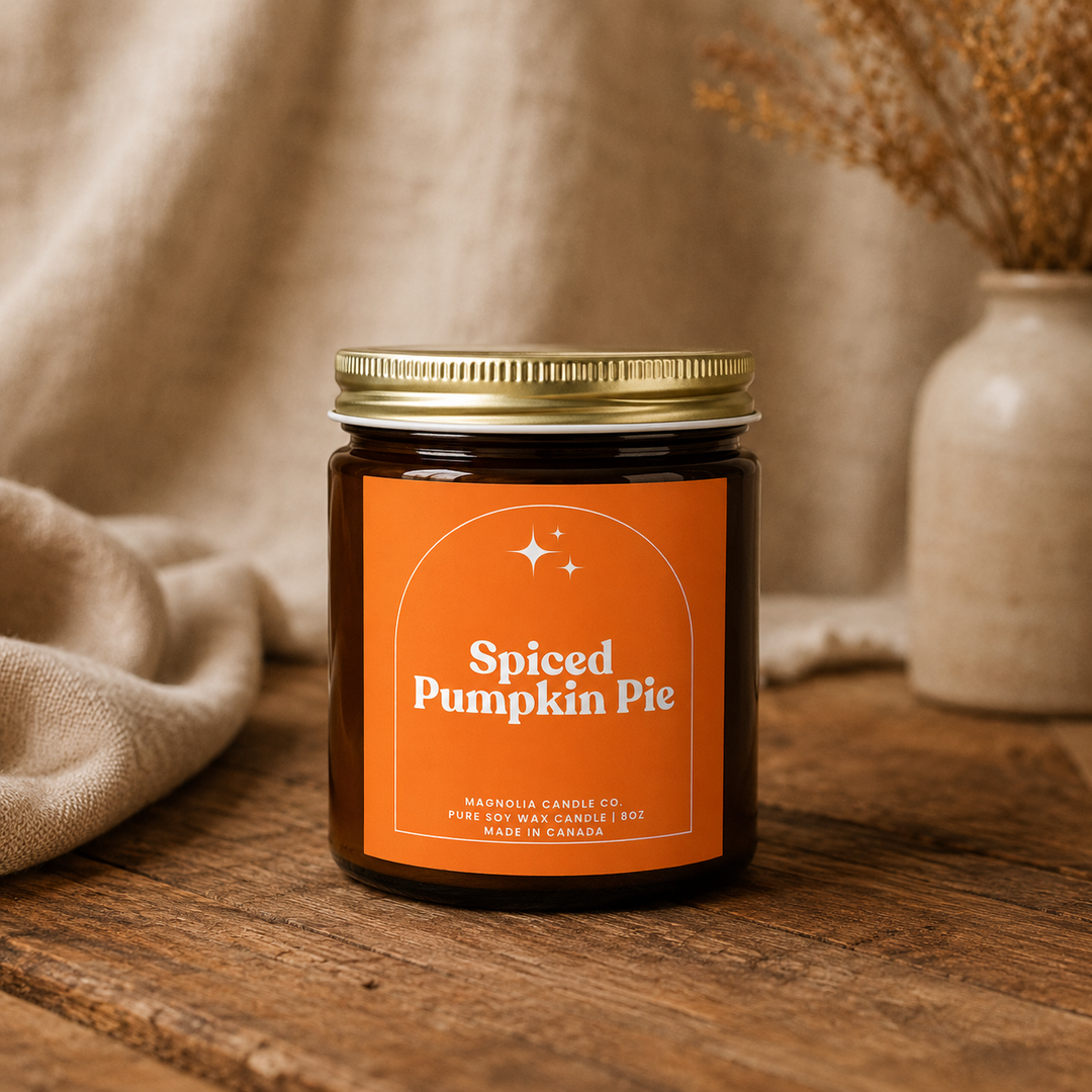 Spiced Pumpkin Pie Candle, 8oz