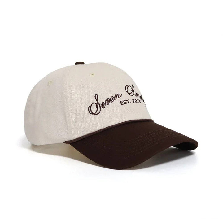 Dad Hat - Brown/White