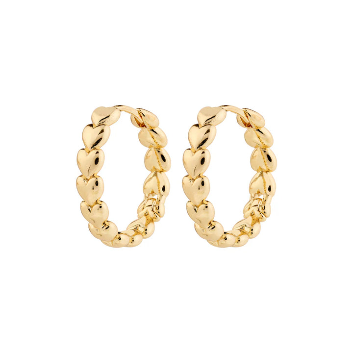 Maeve Hoop Earrings- Gold