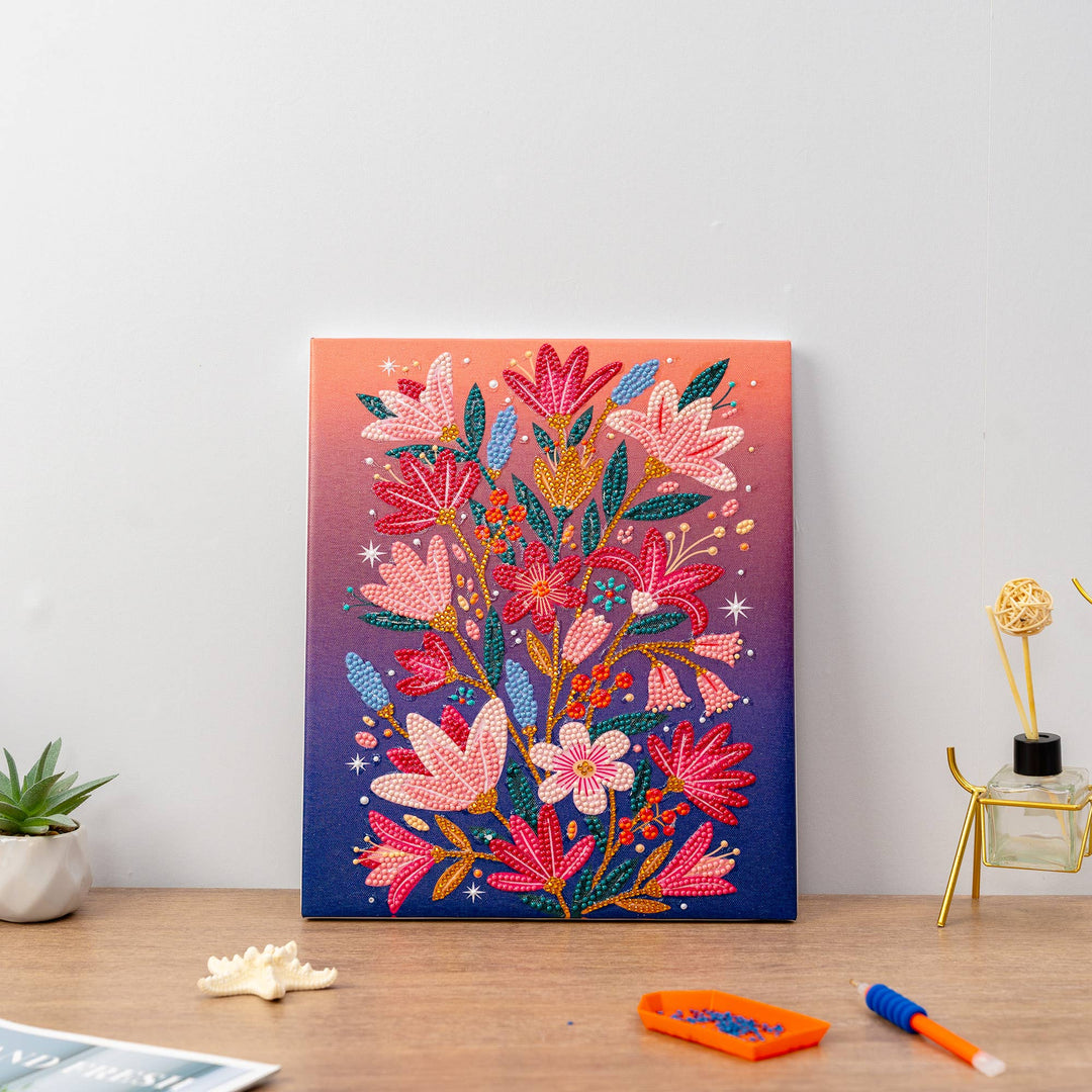 PixelPop™ Diamond Art — Reset Edition -  Twilight Petals