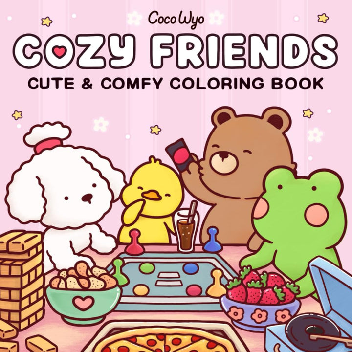 Cozy Friends Colouring Book