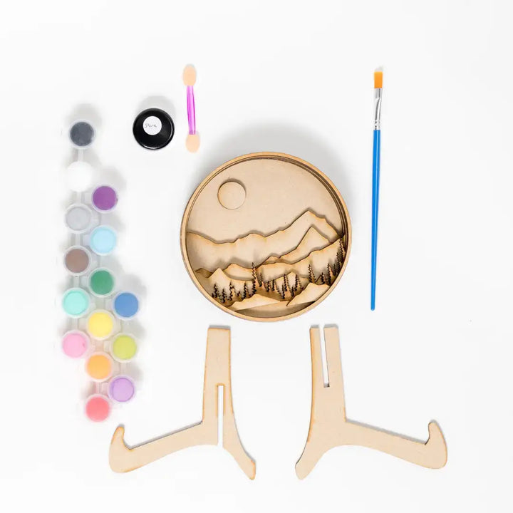Moonlight Peaks Shadow Box Kit