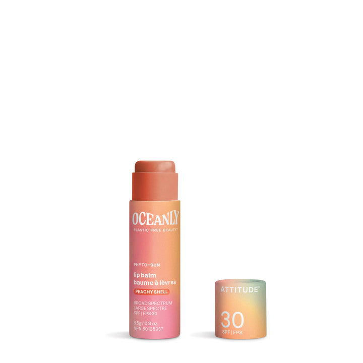 Lip Balm Spf 30 with Zinc Oxide - Peachy Shell