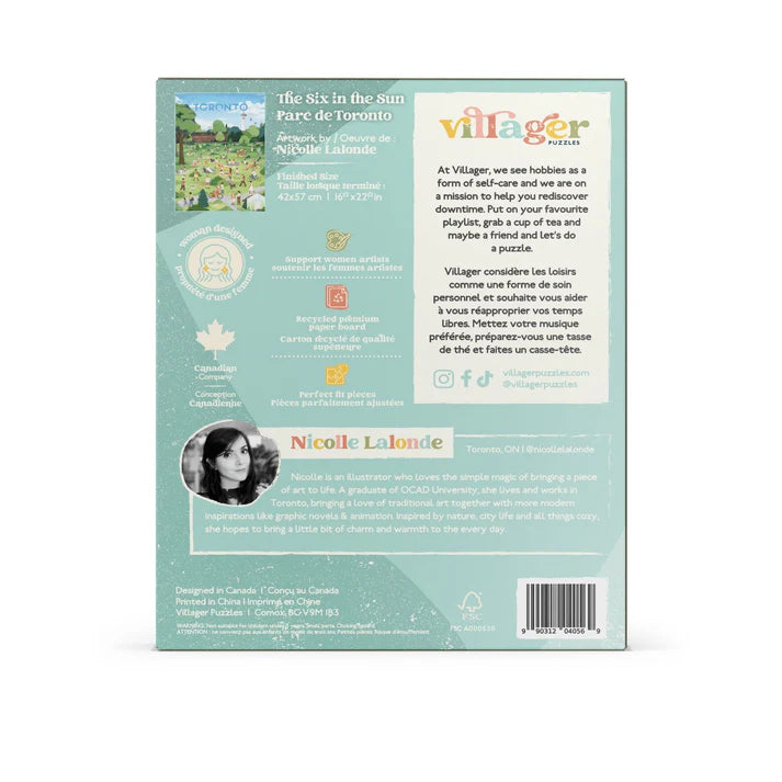 The Six In The Sun- 500 Piece Puzzle