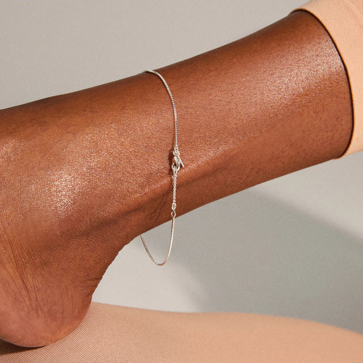 Pallas Ankle Chain - Silver