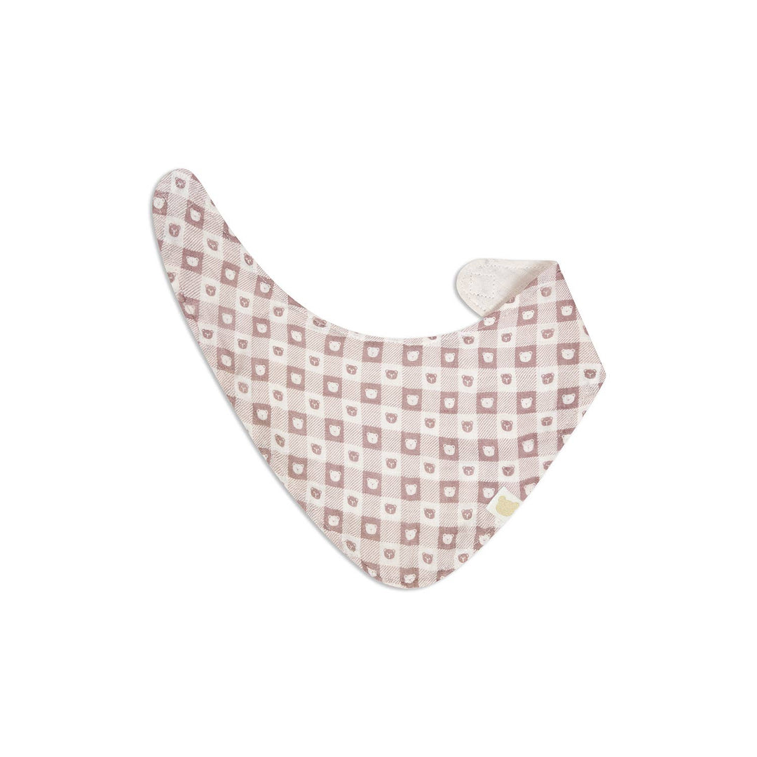 3 Pc Pack Muslin Bandana Bibs One Size- Pink
