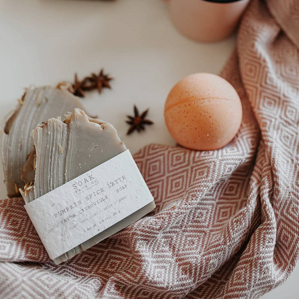 Pumpkin Spice Latte Soap Bar
